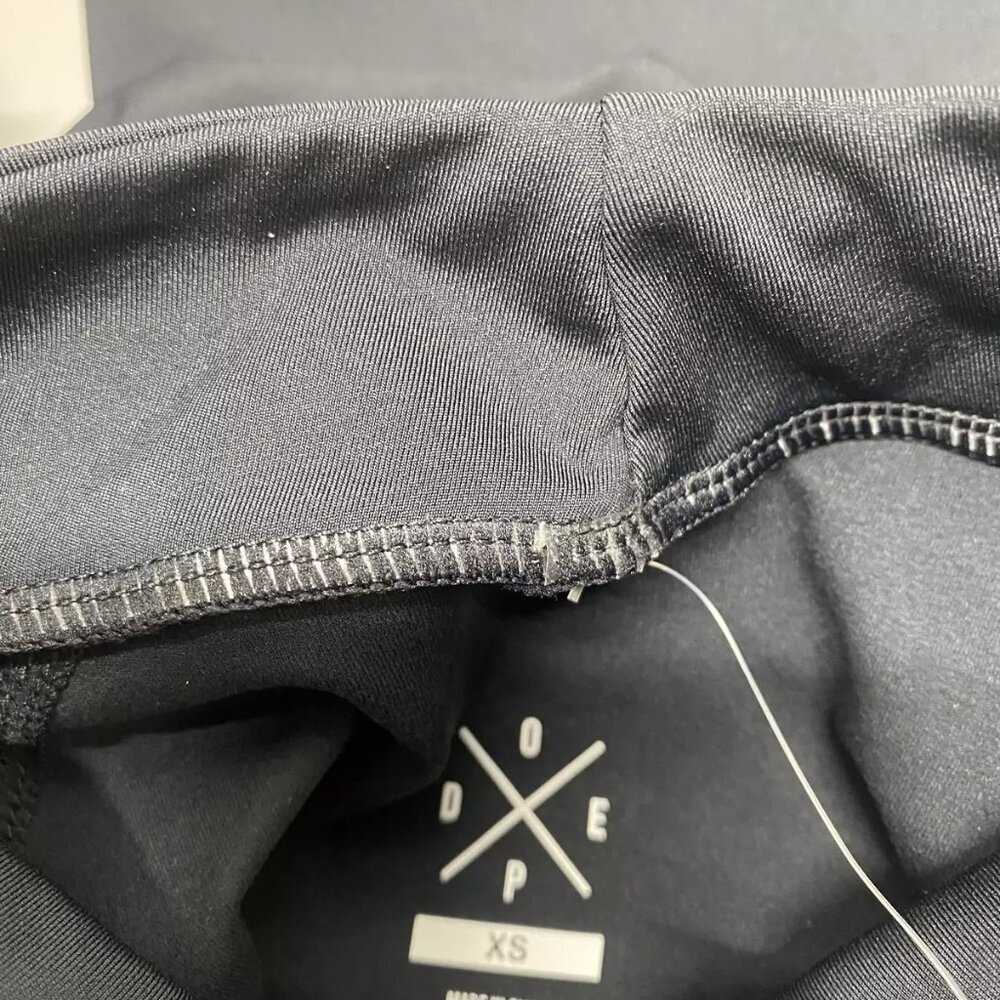 NEW DOPE Womens Snuggle Turtleneck Base Layer Top Size XS Black - Picture 2 of 12